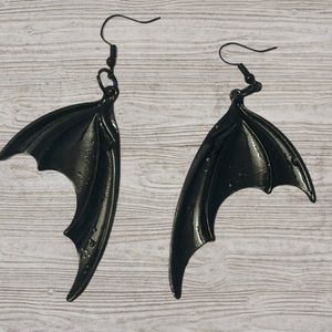 3/$25 Bat wing earrings